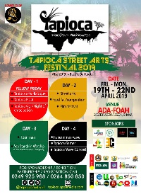 Tapioca Street Arts Festival is to promote tourism and art in Ada