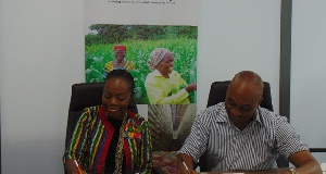 The two institutions also agreed to collaborate to build the capacity of farmers