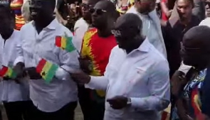 Vice President Dr. Bawumia and Sammi Awuku