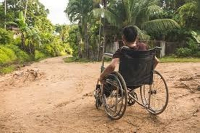 File photo of a person living with disability