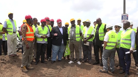 Kwasi Amoako-Atta with Paul Asare Ansah, Mohammed Samara and others