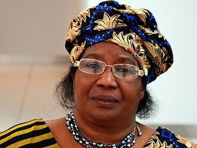 Former President of Malawi, Dr Joyce Hilda Banda