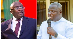 Dr Mahamudu Bawumia [L] and Mustapha Gbande