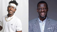 Tinny (L) crowns Lord Kenya (R) as Ghana’s greatest rapper of all time