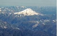 A view of Mount Elbrus, Europe's highest peak