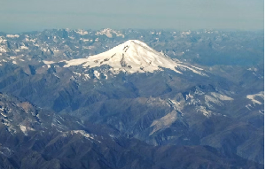 A view of Mount Elbrus, Europe's highest peak