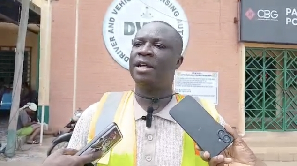 Jerry Edem Aflabo, DVLA Ashanti Regional Manager