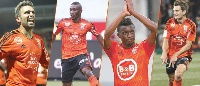 Majeed Waris and other contenders in an enhanced photo