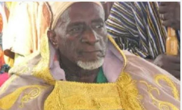 The late Overlord of Gonja, the  Yagbonwura, Tutunba Boresa Sulemana Jakpa