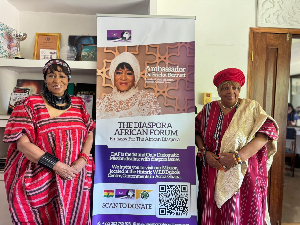 Dr. Erieka Bennett is the ambassador for Diaspora African Forum