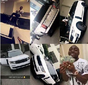 Davido Range Rover Neeew