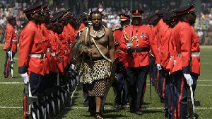 King Mswati  