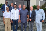 President Mahama briefed on plans for 270MW solar project at Gomoa President Mahama briefed on plans for 270MW solar project at Gomoa