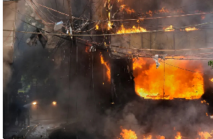 21 people have been declared dead so far in a fire that broke out at a hotel in the Indian capital