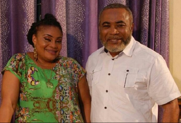 Actor Zack Orji and wife