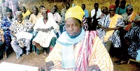 Overlord of the Sanguli Traditional Area of the Northern Region, Obore Kumayi Gabuja John