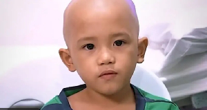 Seven years old Khalil get cancer
