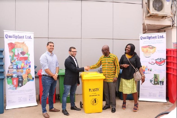 The bins would be distributed to 20 schools in the metropolis