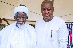 President Mahama presents brand-new vehicle to Chief Imam Osman Nuhu Sharabutu