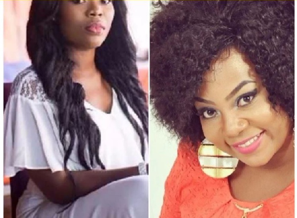 Delay and her actress friend, Vicky Zugah