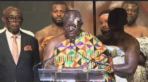 Otumfuo Osei Tutu II is the king of the Ashanti kingdom