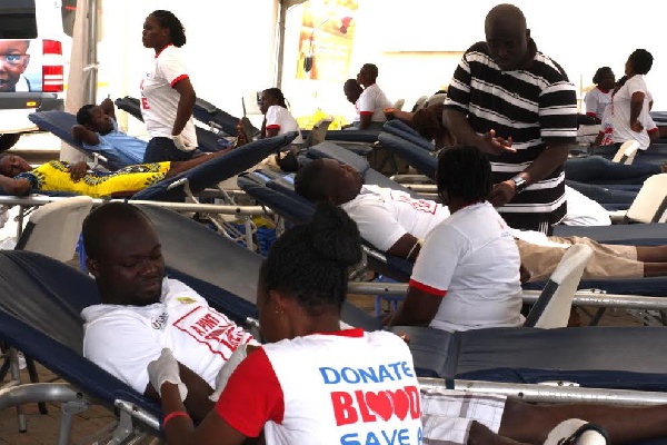 BA NHIA donates 58 pints of blood