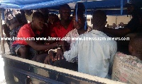 Some of the 34 alleged murderers of Capt. Mahama