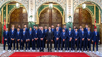 A photo of the Morocco U-20 World Cup winning team