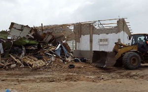 AMA is taking legal steps to demolish structures at the East Legon Green Belt