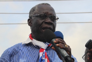 Osafo Marfo, leader of the transition team of the incoming government NPP