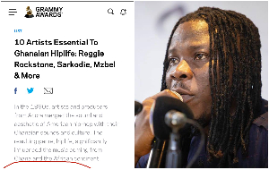 Screenshot from the article and Stonebwoy