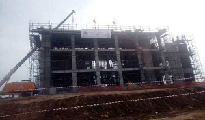 University of Environment and Sustainable Development in Somanya under construction