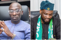 Ernest Owusu Bempeh (L) and Ohene Kwame Frimpong (OK Frimpong)