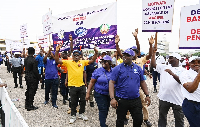 GPHA workers at the Independence Square