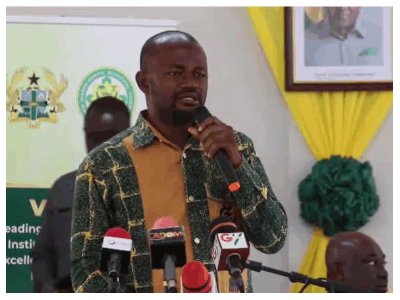 Samuel Adongo is the Municipal Chief Executive for New Juaben North