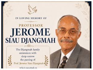 Prof Jerome Siau Djangmah was a former GES Director-General