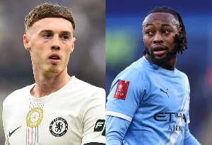 Chelsea attacker Cole Palmer and Manchester City winger Semenyo