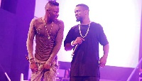 Dancehall musician, Stonebwoy and rapper Sarkodie