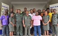 Some staff of the Forestry Commission