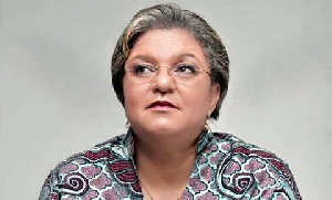 Former Foreign Affairs Minister and Member of Parliament for Awutu-Senya West, Hanna Serwaa Tetteh