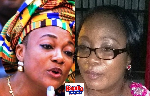 Otiko Djaba has been reassigned to be Ambassador to Italy while Ms Abayage has been recalled
