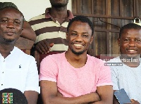 Abdulai Alhassan (middle) is unhappy with the current state of Ghana football