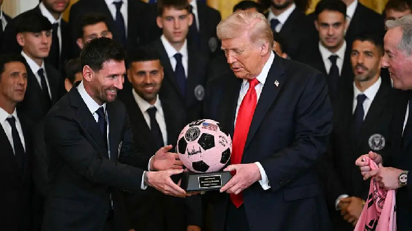 Donald Trump settles Messi vs Pele debate