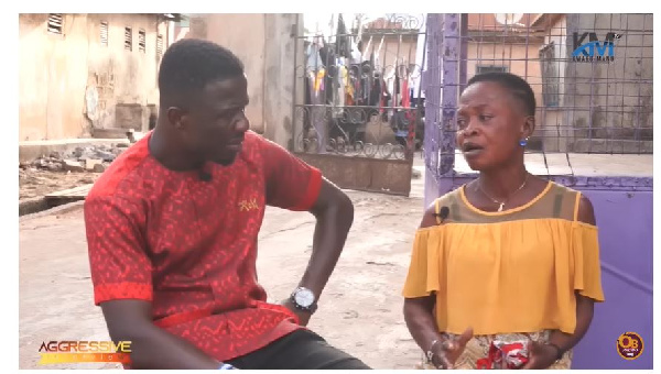Aduse shared her experience with Kwaku Manu in an interview