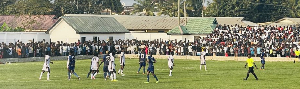 Action pictures from Swedru All Blacks’ 3-0 win over Berekum Chelsea