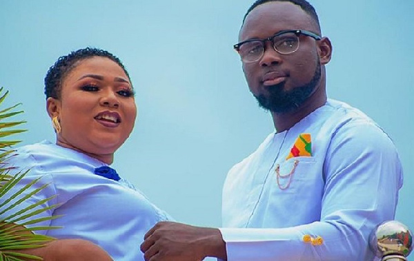 Ghanaian actress, Xandy Kamel and ex-husband, Sports journalist, King Kaninja