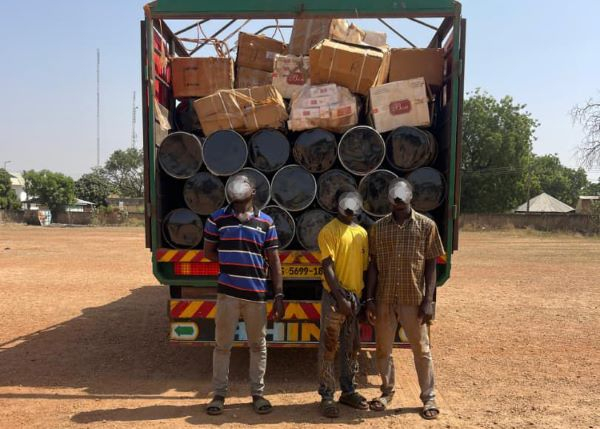 NACOC intercepts trucks carrying sodium cyanide bound for Burkina Faso