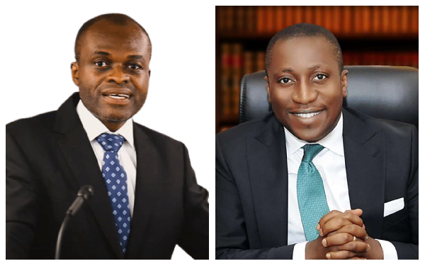 A photo collage of Martin Kpebu (L) and Alexander Afenyo-Markin