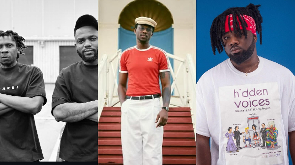 From L to R: R2Bees, Joey B and Lord Paper are some musicians who have sampled songs from Lumba