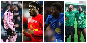Some Ghanaian players abroad who featured for their respective clubs